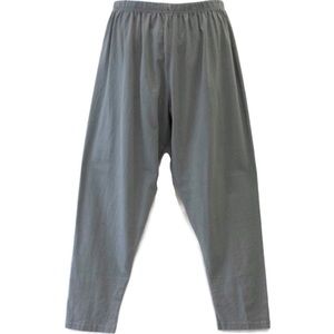 Liz and Jane Cotton Long Pant - Green Gray 3X